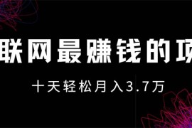 简单项目（12396期）互联网最赚钱的项目没有之一，轻松月入7万+，团队最新项目08-30中创网