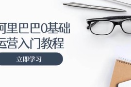 每日（13291期）阿里巴巴运营零基础入门教程：涵盖开店、运营、推广，快速成为电商高手11-11中创网