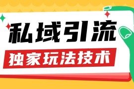 简单项目私域引流获客野路子玩法暴力获客日引200+单日变现超3000+小白轻松上手11-21福缘网