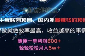 赚钱项目（11755期）2024暑假闲鱼小红书暴利项目，简单无脑操作，每单利润最少500+，轻松&#8230;便宜07月23日中创网VIP项目